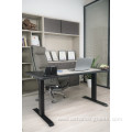 Good Price 3 legs L shape electric desk